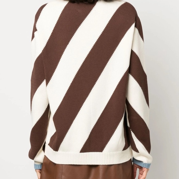 NWOT LA DoubleJ Veneziana Striped Cotton Sweater - Picture 11 of 11